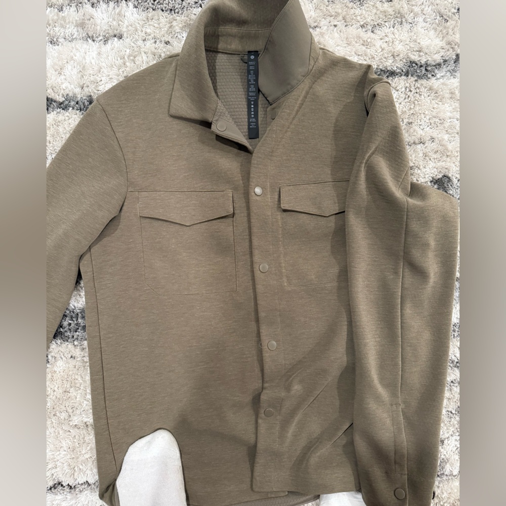 Lululemon Gridliner Fleece Overshirt Medium